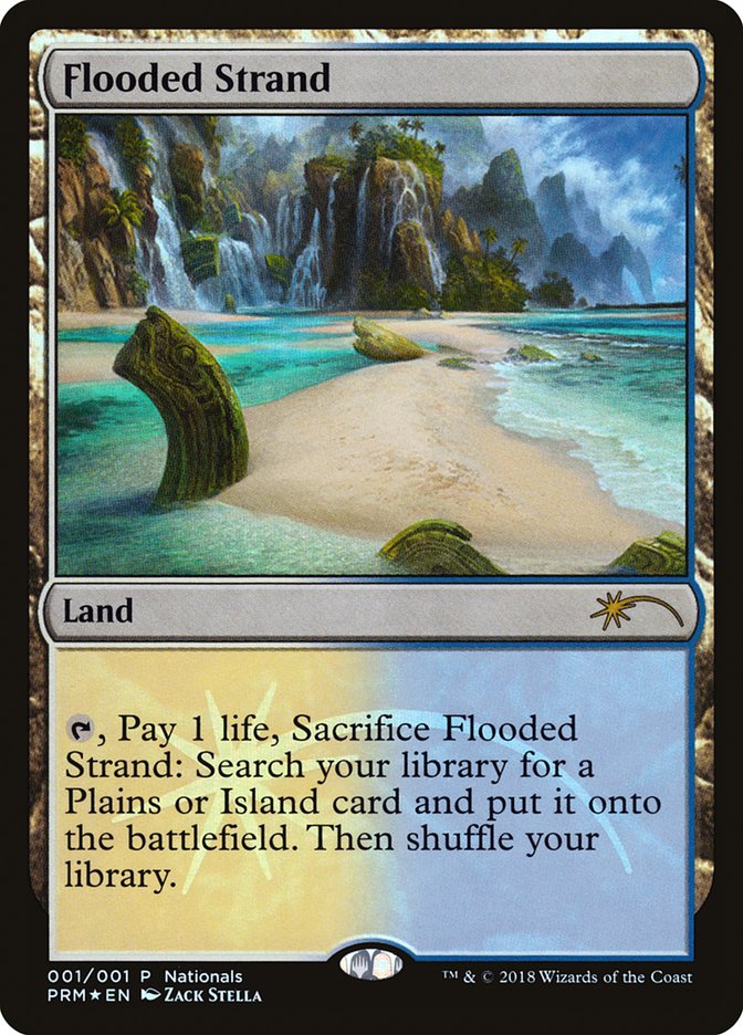 Flooded Strand (1) (Nationals) [Nationals Promos] | Odin's Place