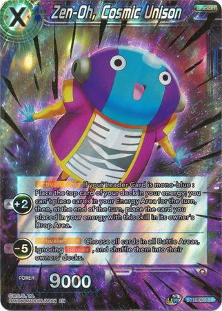 Zen-Oh, Cosmic Unison (BT10-035) [Rise of the Unison Warrior] | Odin's Place