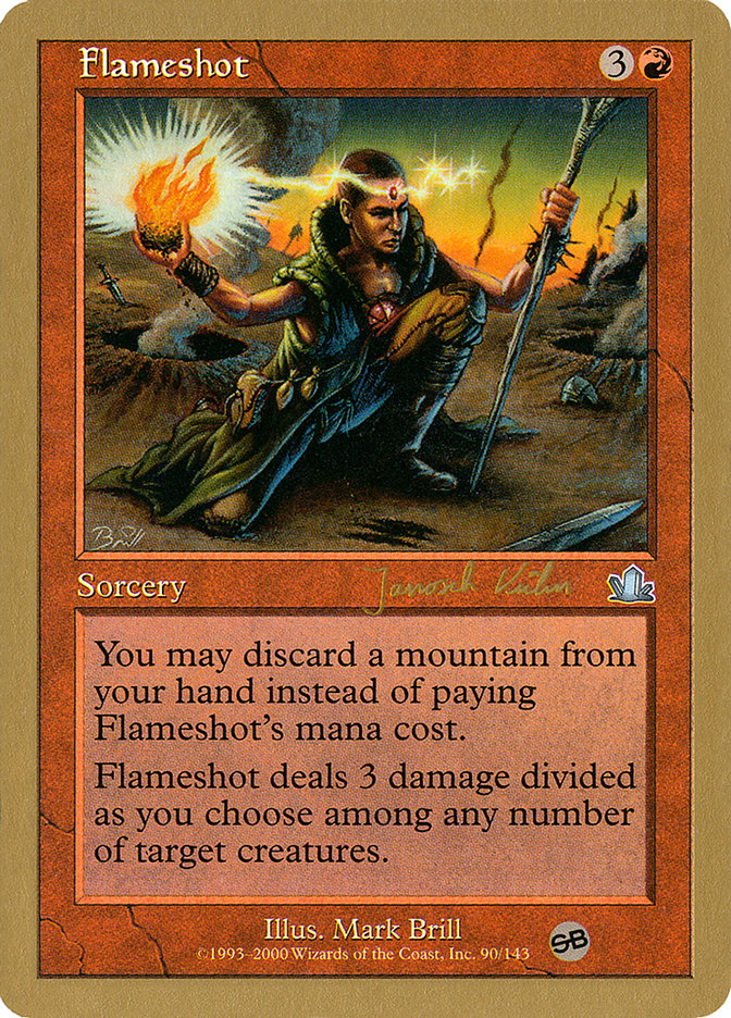 Flameshot (Janosch Kuhn) (SB) [World Championship Decks 2000] | Odin's Place