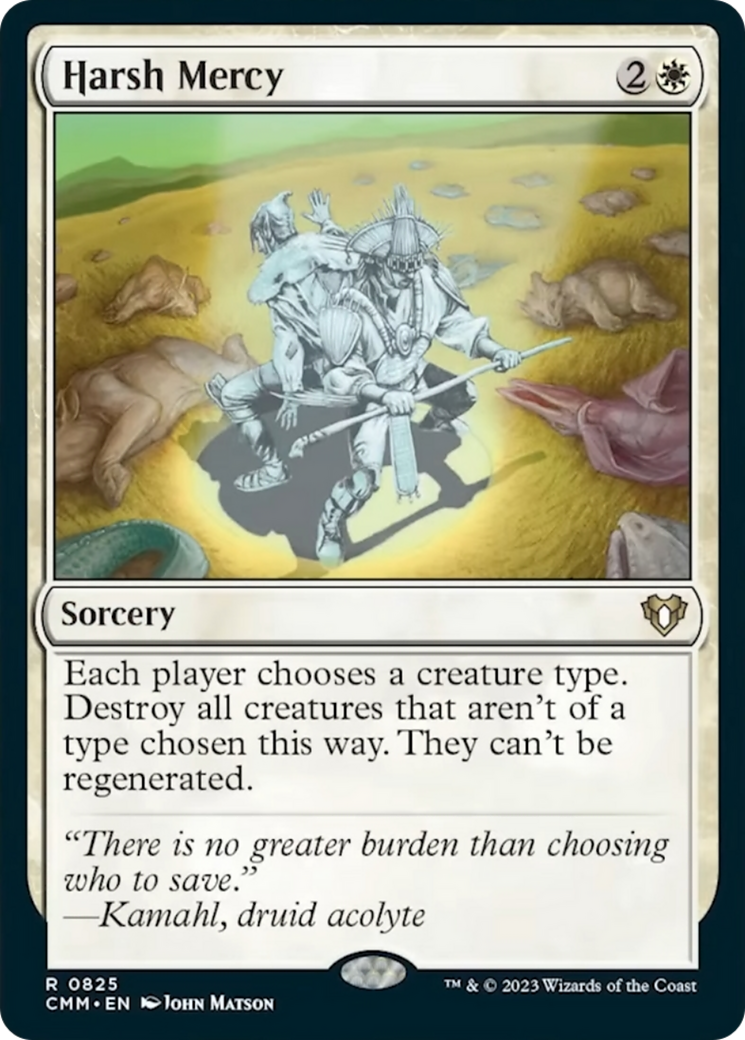 Harsh Mercy [Commander Masters] | Odin's Place