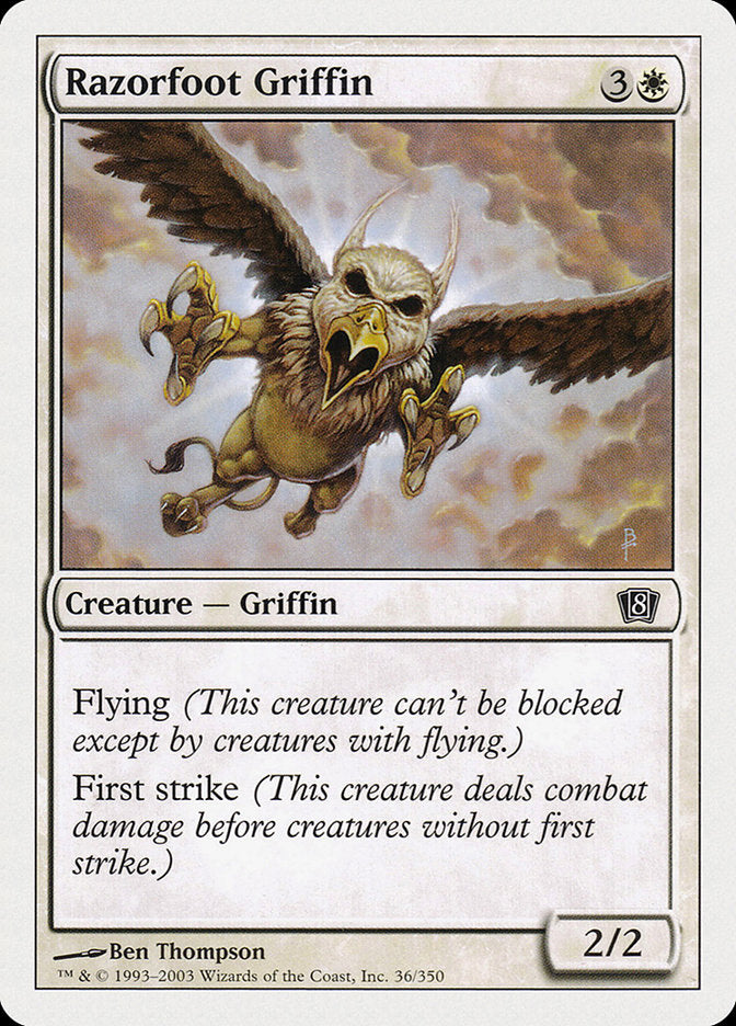 Razorfoot Griffin (36) [Eighth Edition] | Odin's Place