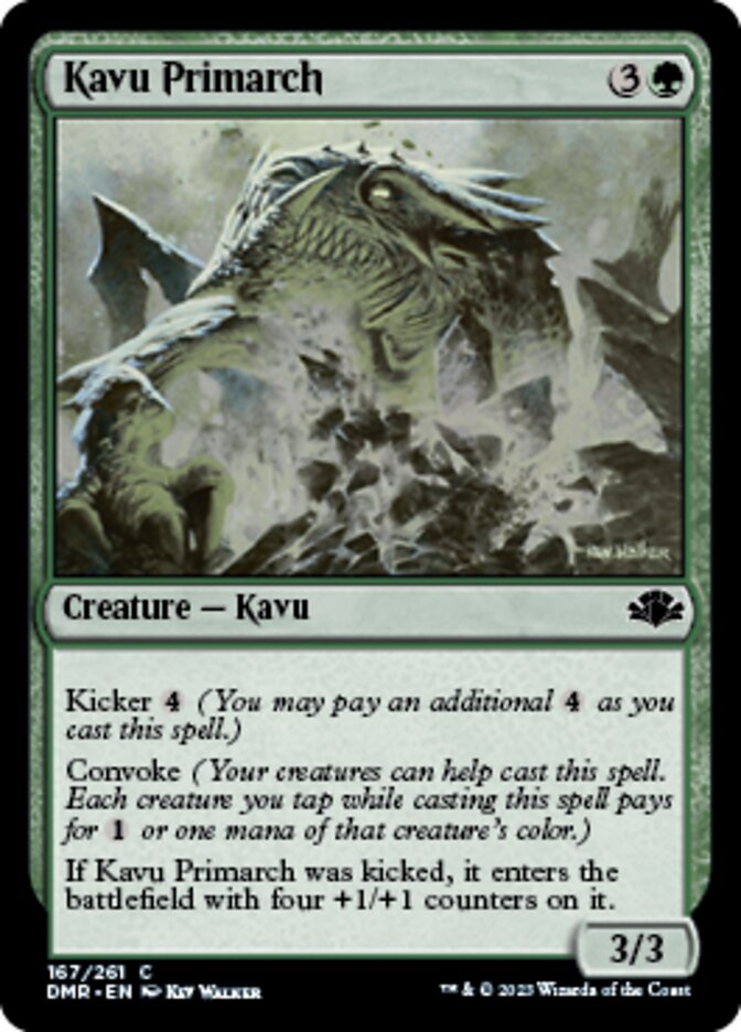 Kavu Primarch [Dominaria Remastered] | Odin's Place