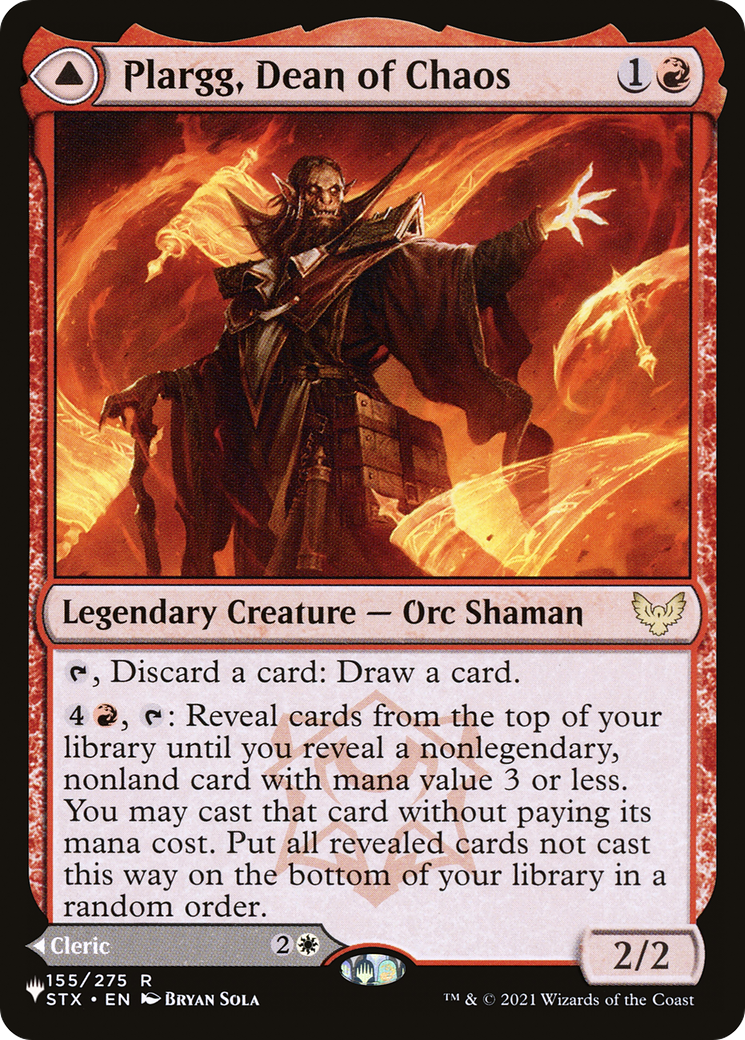 Plargg, Dean of Chaos // Augusta, Dean of Order [Secret Lair: From Cute to Brute] | Odin's Place