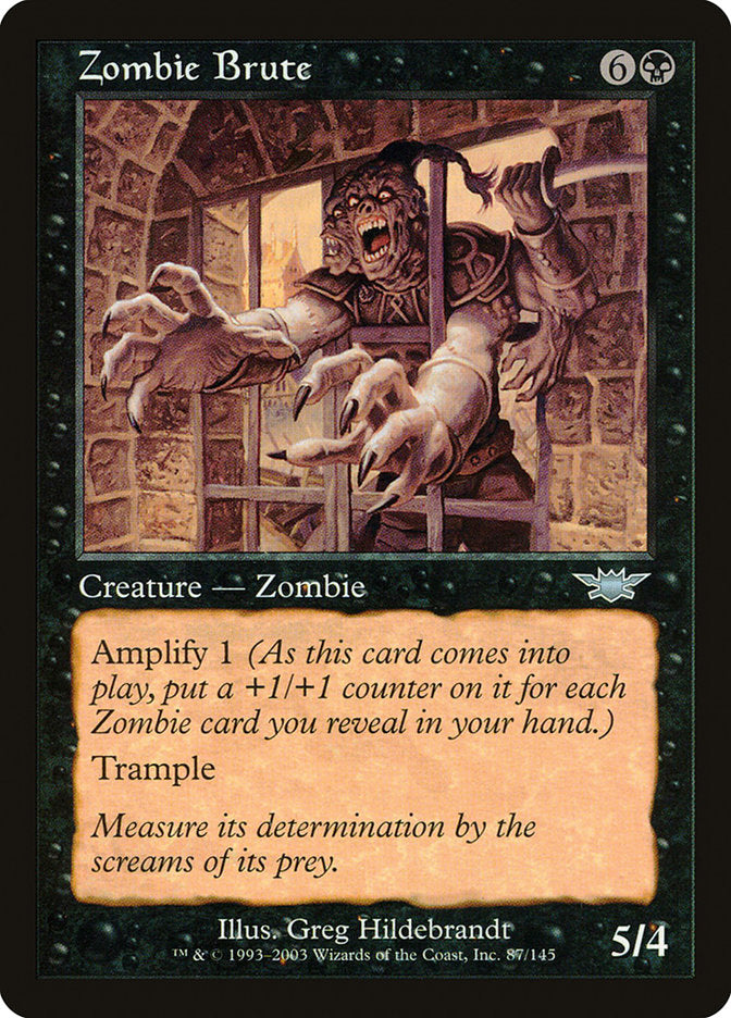 Zombie Brute (87) [Legions] | Odin's Place
