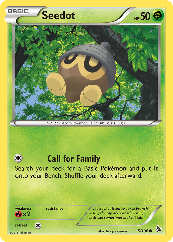 Seedot (5/106) [XY: Flashfire] | Odin's Place