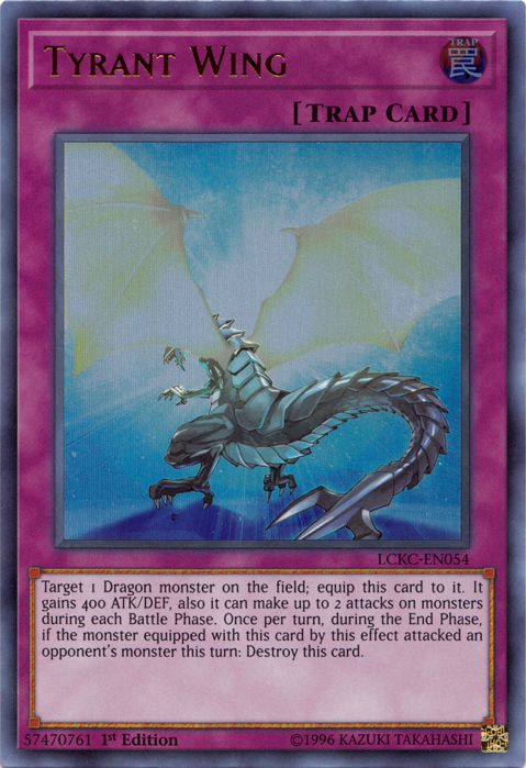 Tyrant Wing [LCKC-EN054] Ultra Rare | Odin's Place