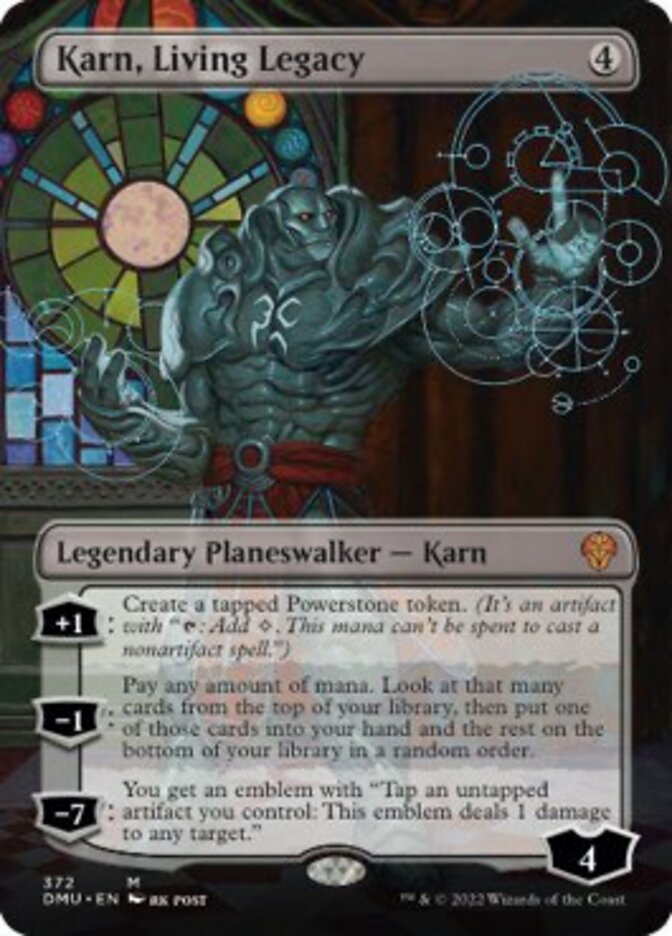 Karn, Living Legacy (Borderless) [Dominaria United] | Odin's Place