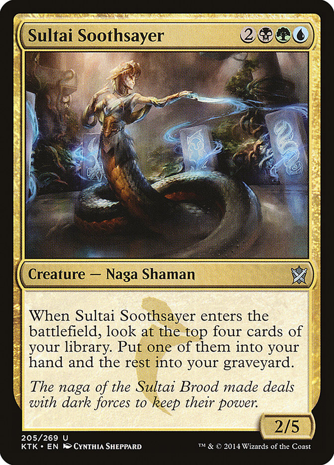 Sultai Soothsayer (205) [Khans of Tarkir] | Odin's Place