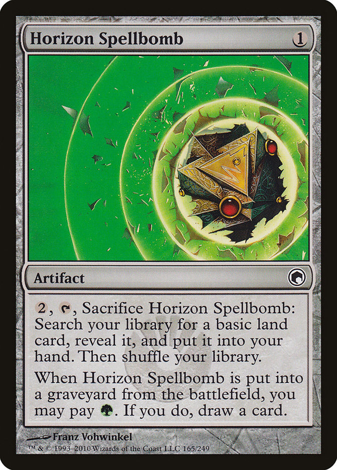 Horizon Spellbomb (165) [Scars of Mirrodin] | Odin's Place