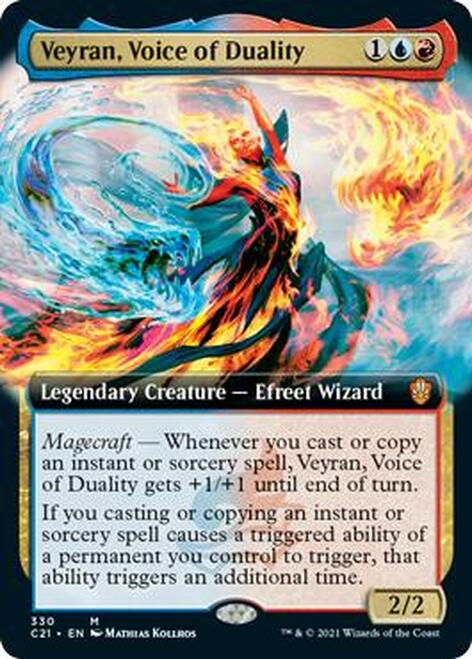 Veyran, Voice of Duality (Extended Art) [Commander 2021] | Odin's Place