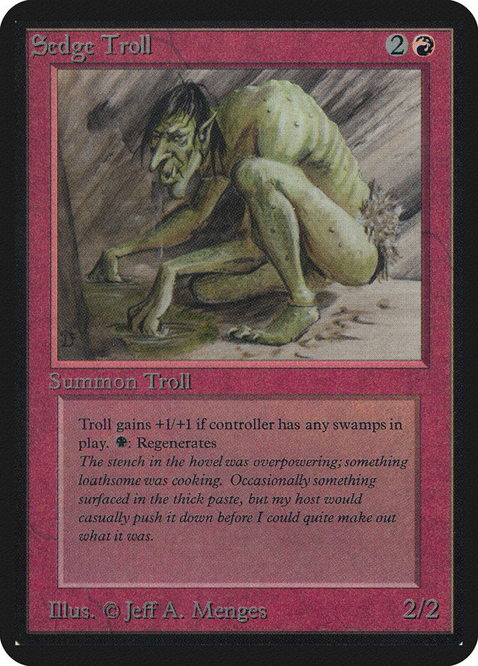 Sedge Troll (172) [Alpha Edition] | Odin's Place