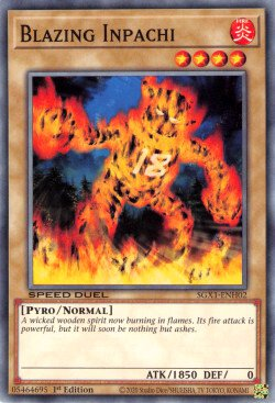 Blazing Inpachi [SGX1-ENH02] Common | Odin's Place