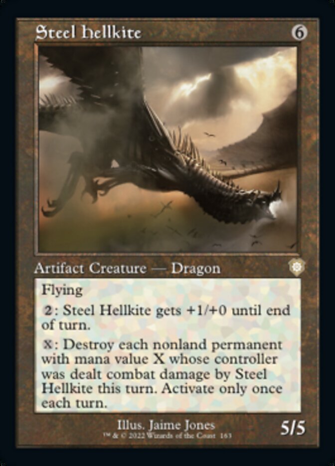 Steel Hellkite (Retro) [The Brothers' War Commander] | Odin's Place