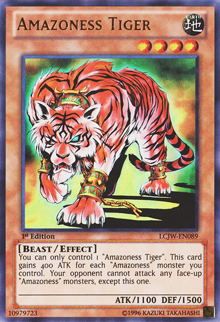 Amazoness Tiger [LCJW-EN089] Ultra Rare | Odin's Place