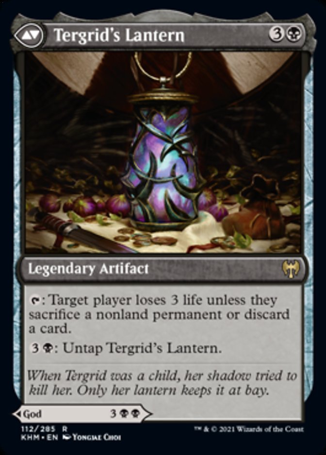 Tergrid, God of Fright // Tergrid's Lantern [Kaldheim] | Odin's Place