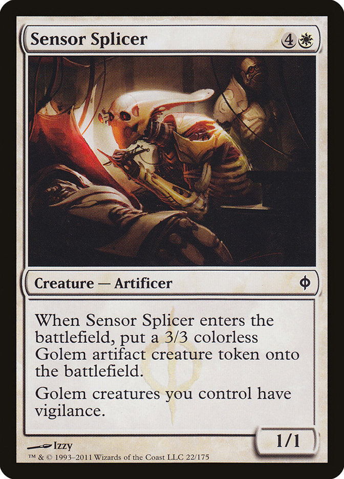 Sensor Splicer (22) [New Phyrexia] | Odin's Place