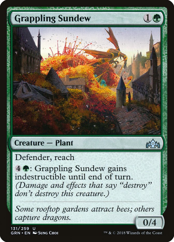 Grappling Sundew (131) [Guilds of Ravnica] | Odin's Place