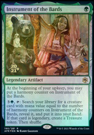 Instrument of the Bards [Dungeons & Dragons: Adventures in the Forgotten Realms Prerelease Promos] | Odin's Place