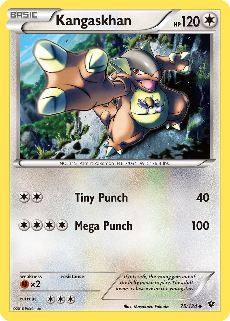 Kangaskhan (75/124) [XY: Fates Collide] | Odin's Place