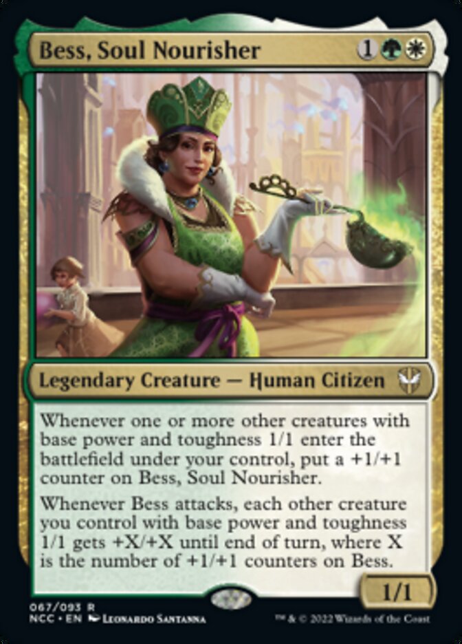 Bess, Soul Nourisher [Streets of New Capenna Commander] | Odin's Place