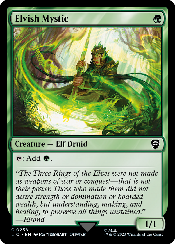 Elvish Mystic [The Lord of the Rings: Tales of Middle-Earth Commander] | Odin's Place