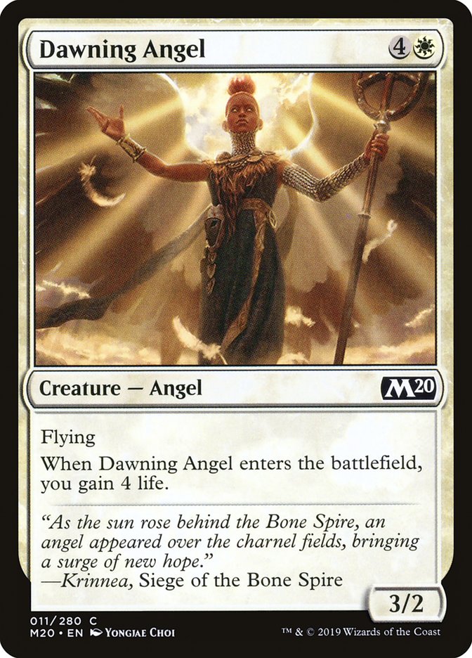 Dawning Angel [Core Set 2020] | Odin's Place
