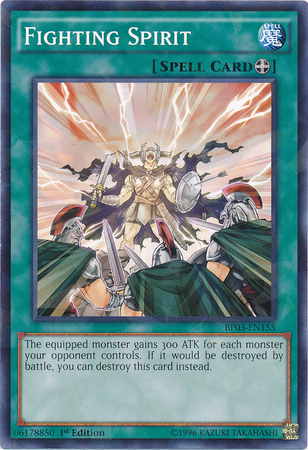 Fighting Spirit [BP03-EN155] Shatterfoil Rare | Odin's Place