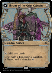 Throne of the Grim Captain // The Grim Captain (Showcase) [The Lost Caverns of Ixalan] | Odin's Place