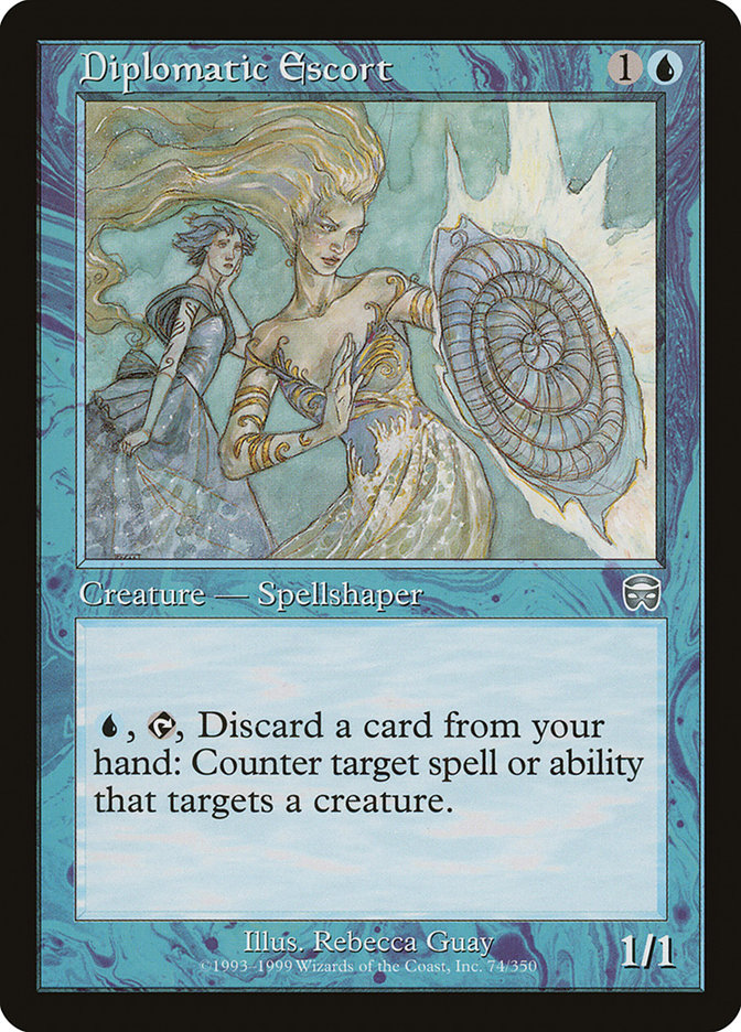Diplomatic Escort (74) [Mercadian Masques] | Odin's Place