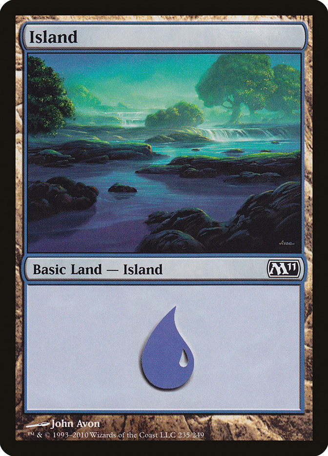 Island (235) [Magic 2011] | Odin's Place