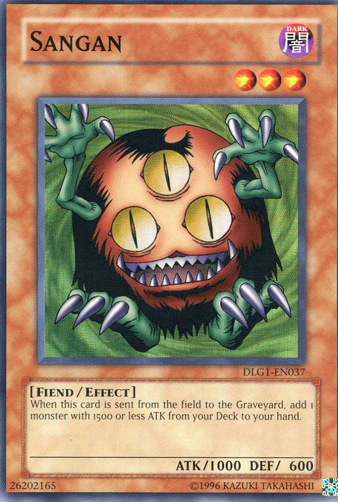 Sangan [DLG1-EN037] Super Rare | Odin's Place
