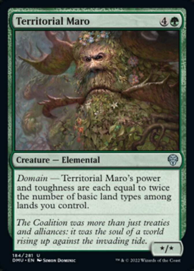 Territorial Maro [Dominaria United] | Odin's Place