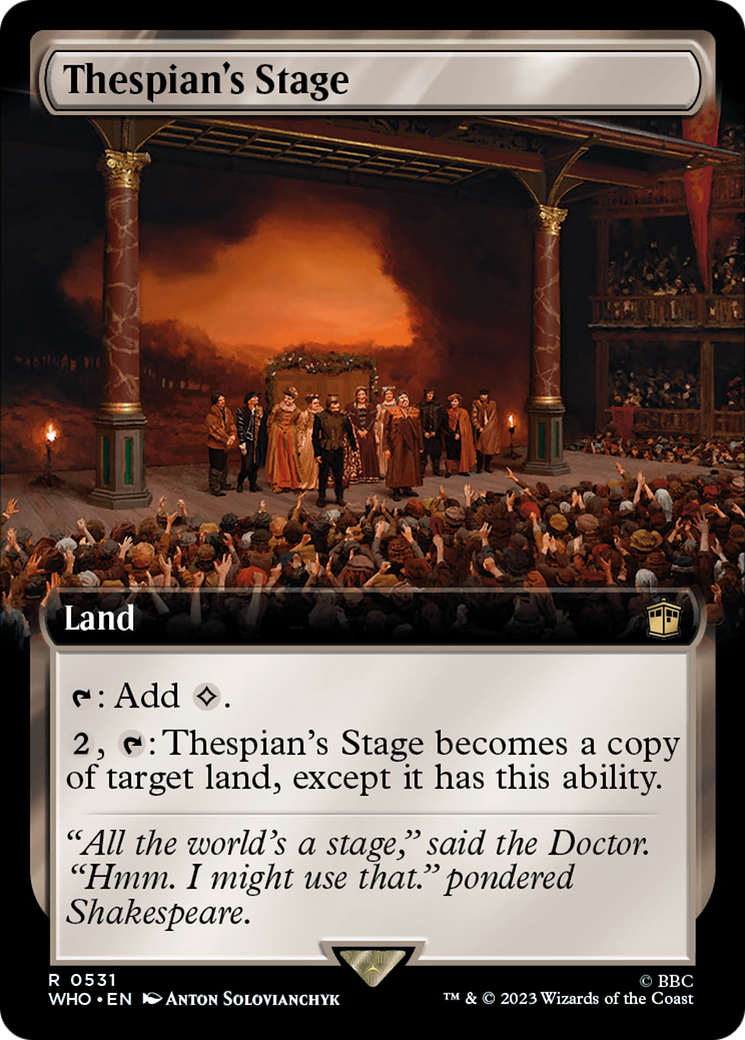 Thespian's Stage (Extended Art) [Doctor Who] | Odin's Place