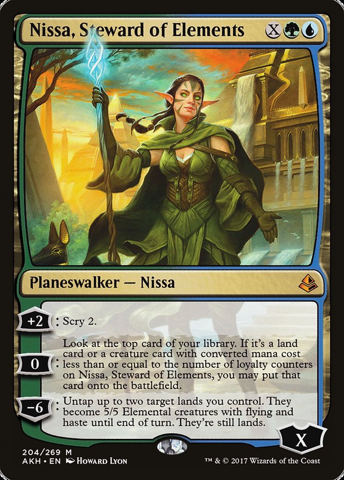 Nissa, Steward of Elements (204) [Amonkhet] | Odin's Place