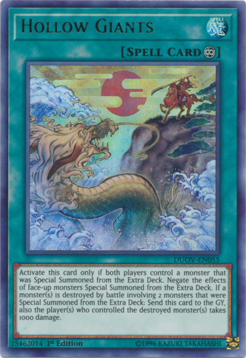Hollow Giants [DUOV-EN055] Ultra Rare | Odin's Place