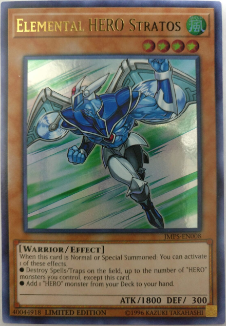 Elemental Hero Stratos [JMPS-EN008] Ultra Rare | Odin's Place