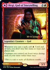 Birgi, God of Storytelling // Harnfel, Horn of Bounty [Kaldheim Prerelease Promos] | Odin's Place