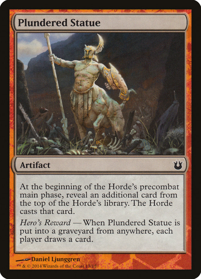 Plundered Statue [Born of the Gods Battle the Horde] | Odin's Place