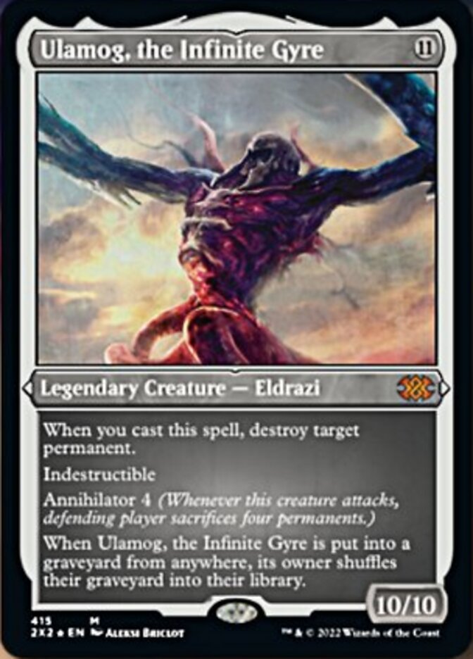 Ulamog, the Infinite Gyre (Foil Etched) [Double Masters 2022] | Odin's Place