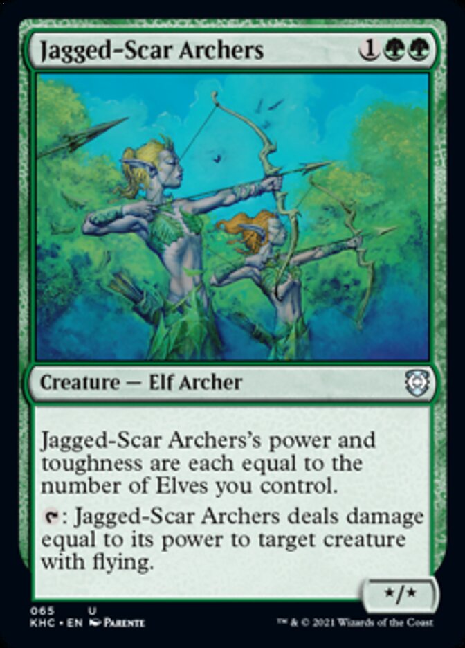 Jagged-Scar Archers [Kaldheim Commander] | Odin's Place