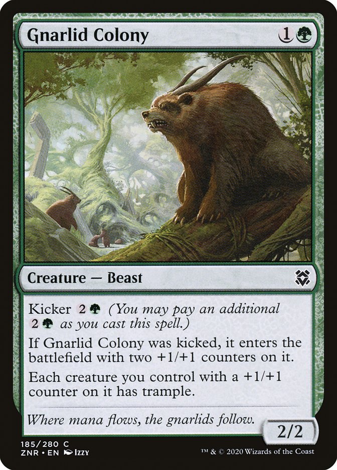 Gnarlid Colony [Zendikar Rising] | Odin's Place