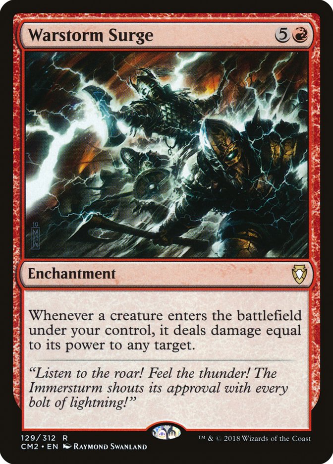 Warstorm Surge (129) [Commander Anthology Volume II] | Odin's Place