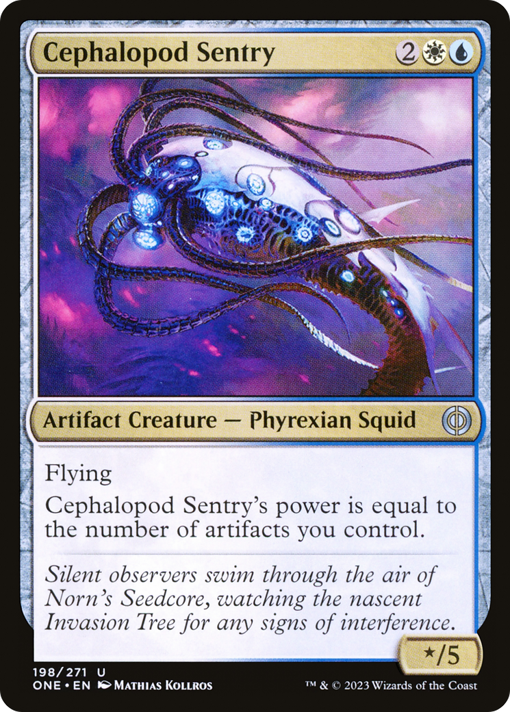 Cephalopod Sentry [Phyrexia: All Will Be One] | Odin's Place