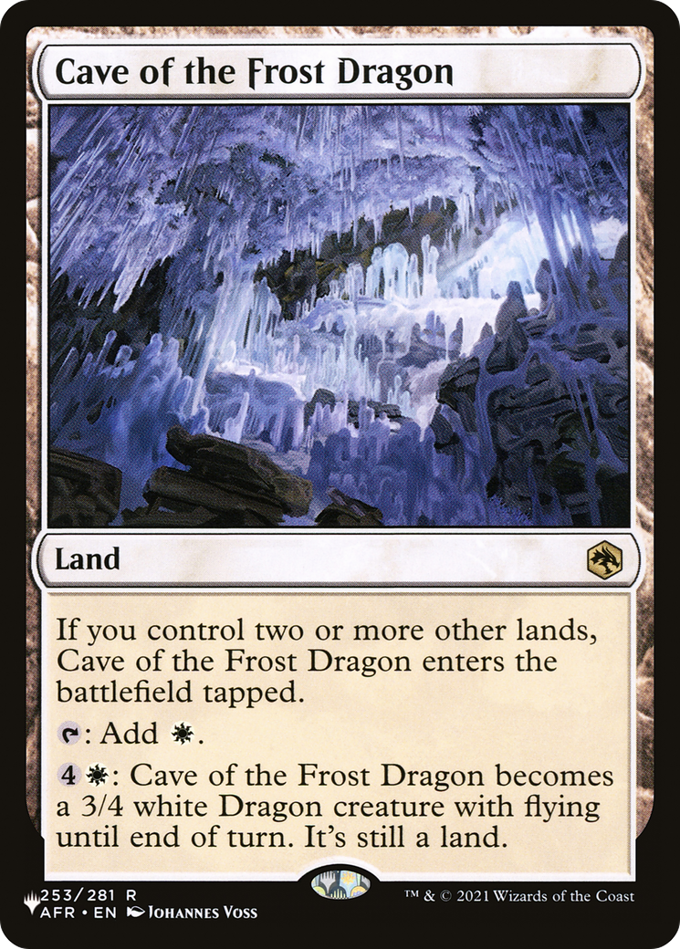 Cave of the Frost Dragon [The List] | Odin's Place