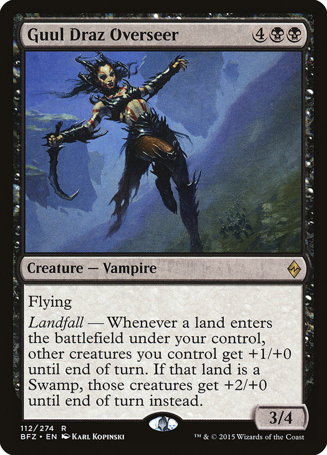 Guul Draz Overseer (112) [Battle for Zendikar] | Odin's Place