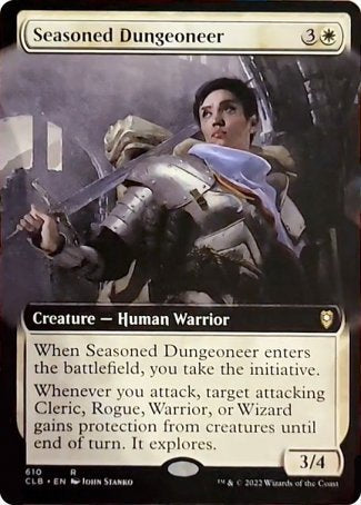 Seasoned Dungeoneer (Extended Art) [Commander Legends: Battle for Baldur's Gate] | Odin's Place