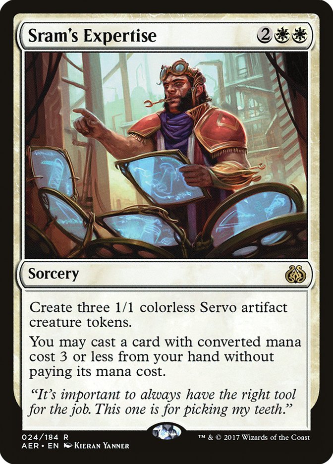 Sram's Expertise (24) [Aether Revolt] | Odin's Place