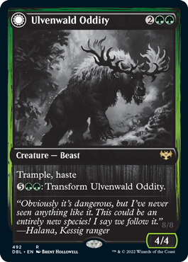 Ulvenwald Oddity // Ulvenwald Behemoth [Innistrad: Double Feature] | Odin's Place