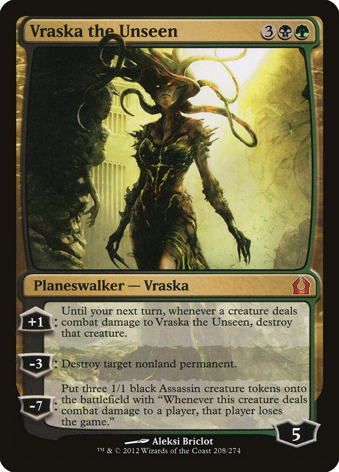Vraska the Unseen (208) [Return to Ravnica] | Odin's Place