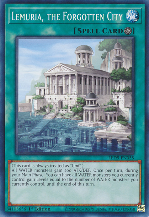 Lemuria, the Forgotten City [LED9-EN055] Common | Odin's Place
